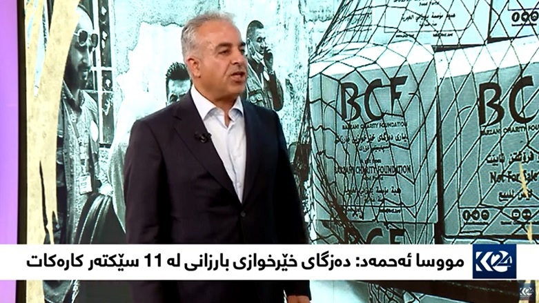 كار و چالاكییه‌كانی ده‌زگای خێرخوازی بارزانی له‌ ماوه‌ی ساڵێكدا
